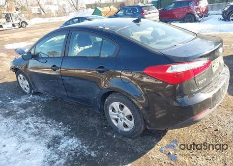 2014 Kia Forte Lx из США, поврежденный, VIN KNAFK4A6XE5053729